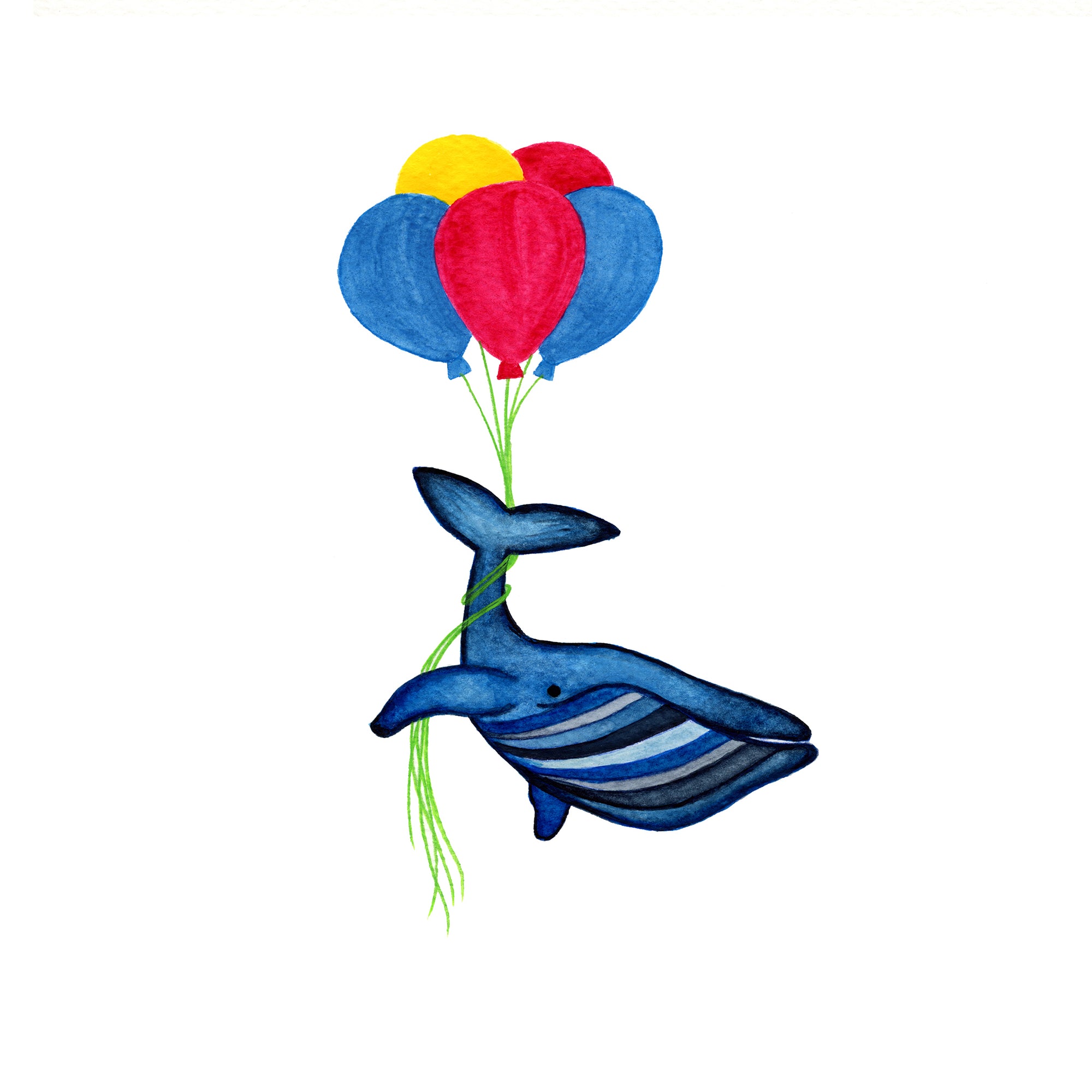 Up And Away Whale